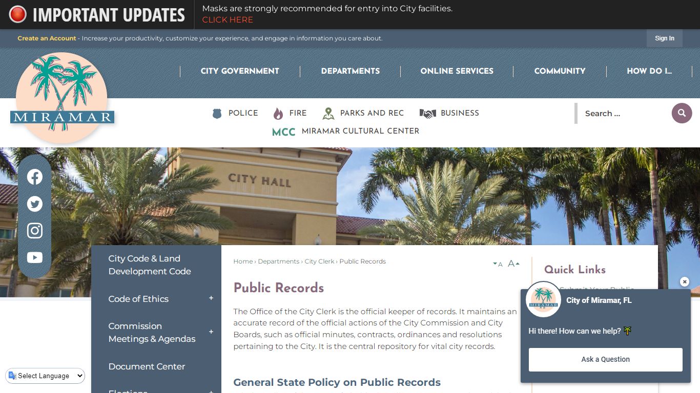 Public Records | Miramar, FL